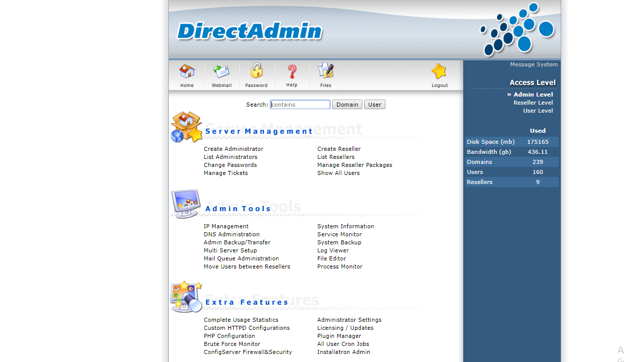 วิธีสร้าง ftp account ( สำหรับ direct admin ) by best idc ก่อนอื่น ให้เข้าระบบ Direct Admin ของเว็บไซต์คุณ เช่น yourwebsite.com:2222 (ใส่พอร์ต :2222)